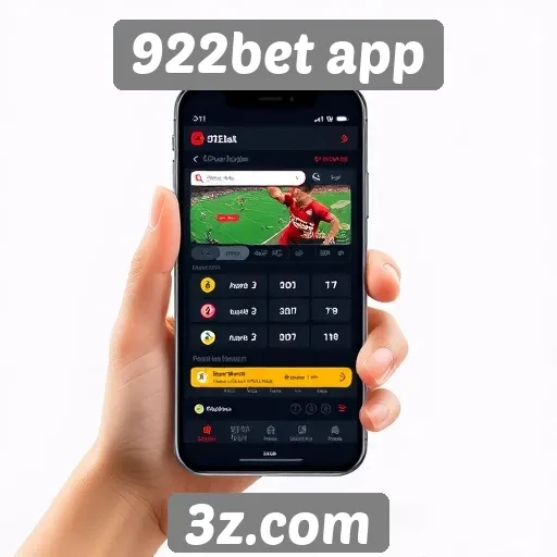 Experiência do usuário no 922bet app